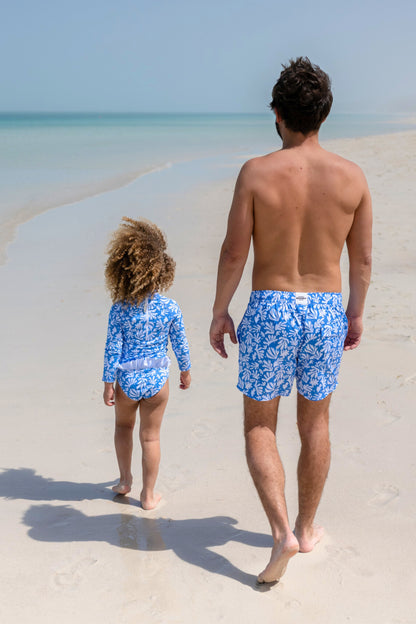 GIRL SWIMSUIT 2 PIECE - Deep Sea Corals