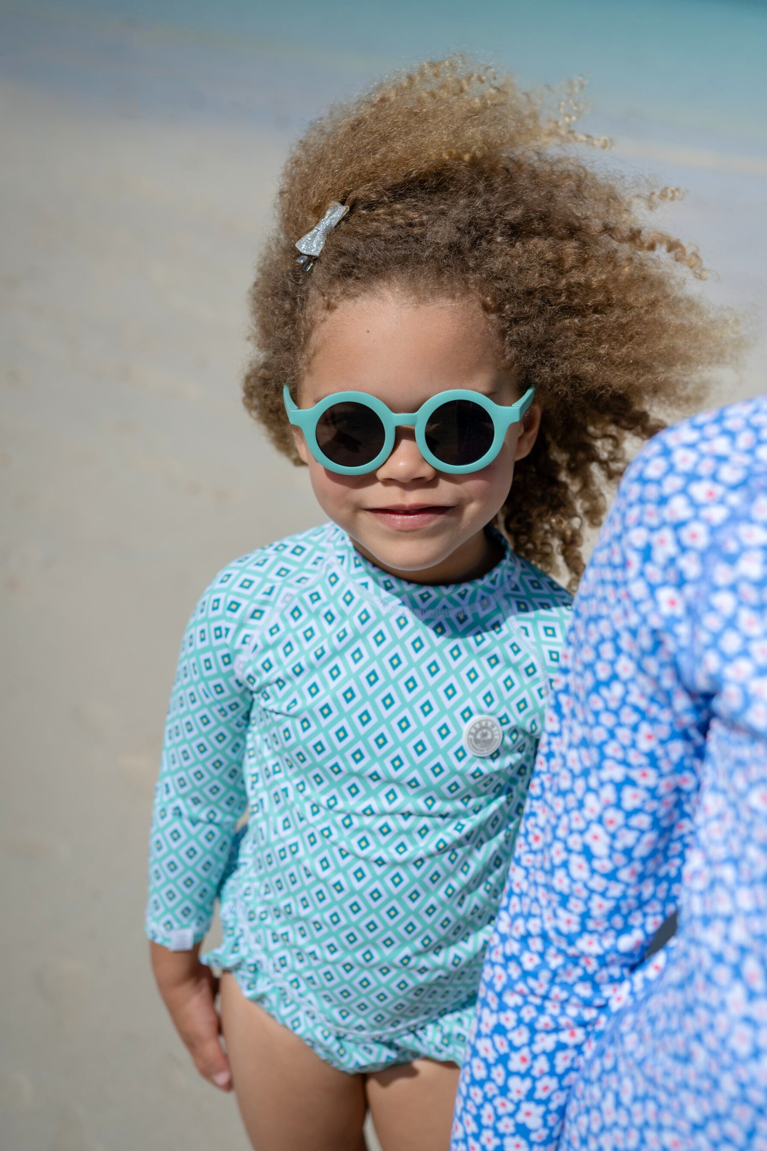 GIRL SWIMSUIT 2 PIECE - Diamond Green