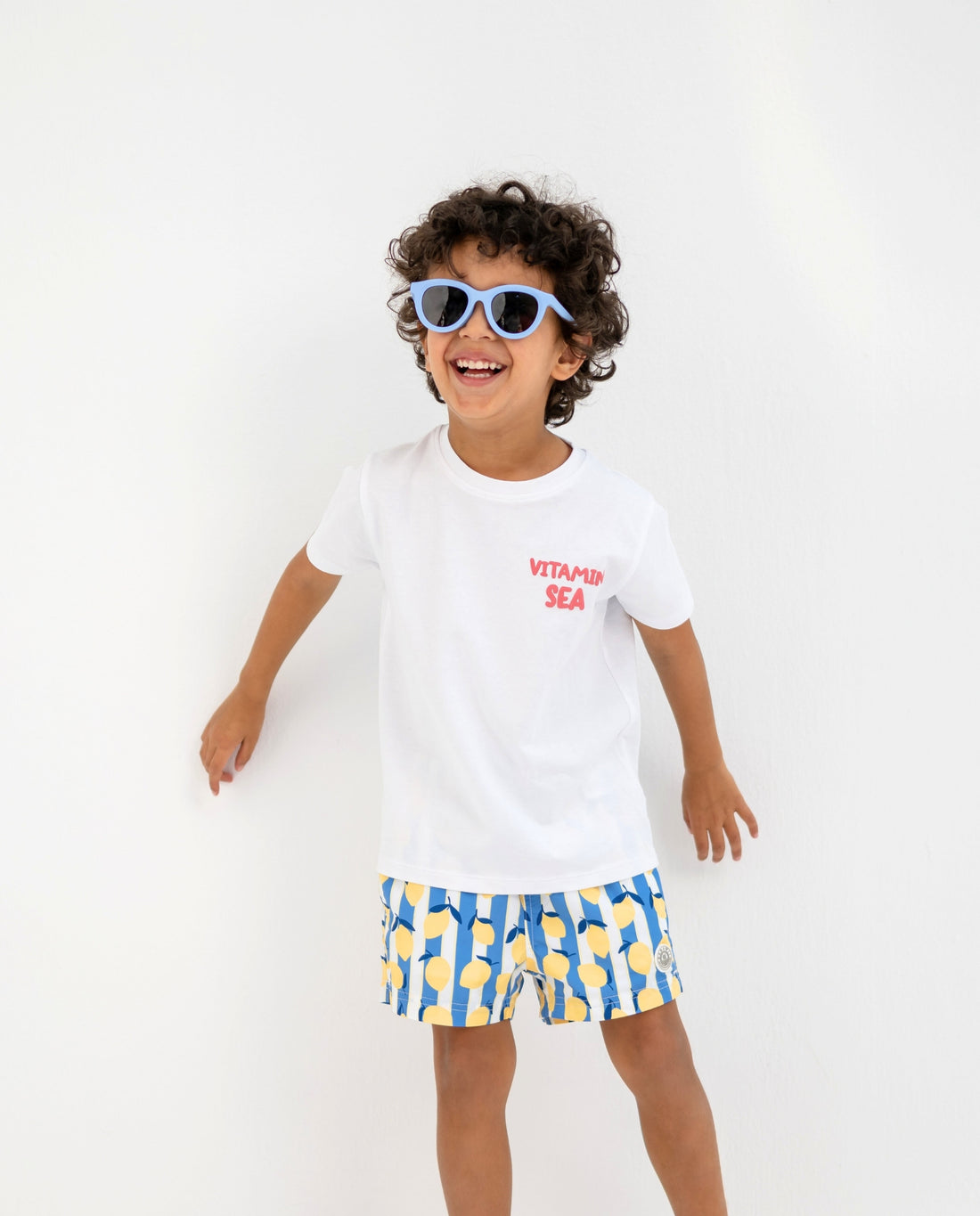 FLEXIBLE JUNIOR KIDS SUNGLASSES - BLUE