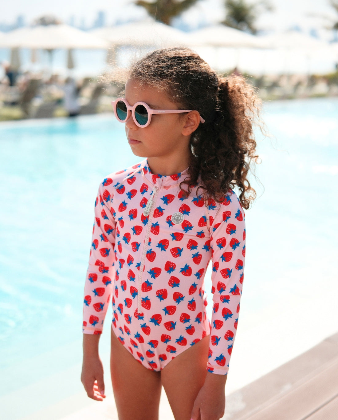 FLEXIBLE JUNIOR KIDS SUNGLASSES - PINK