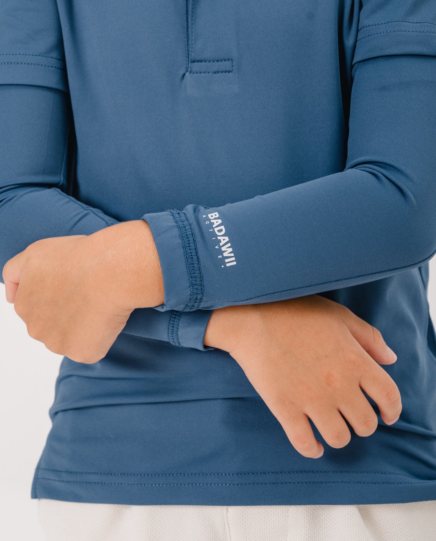 Kids UPF50+ Arm Sleeves - Navy Blue