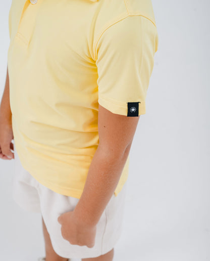 KIDS ACTIVE+ POLO - Yellow