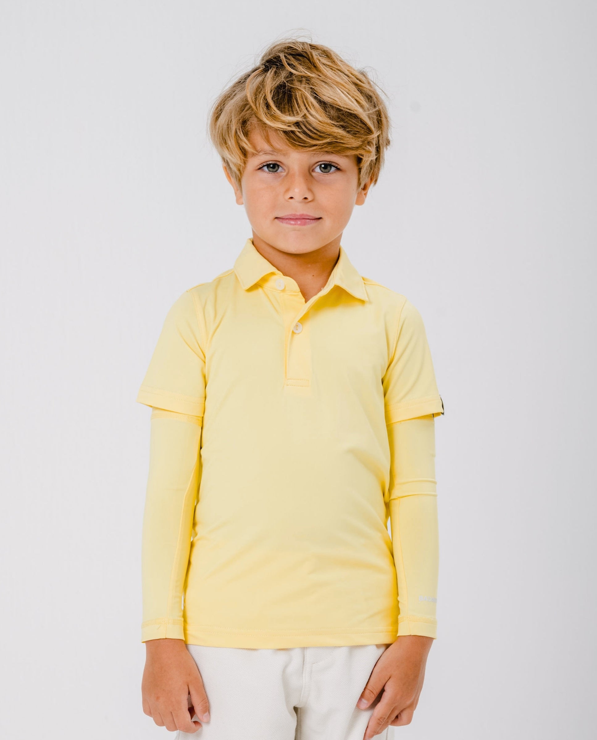 Kids UPF50+ Arm Sleeves - Yellow