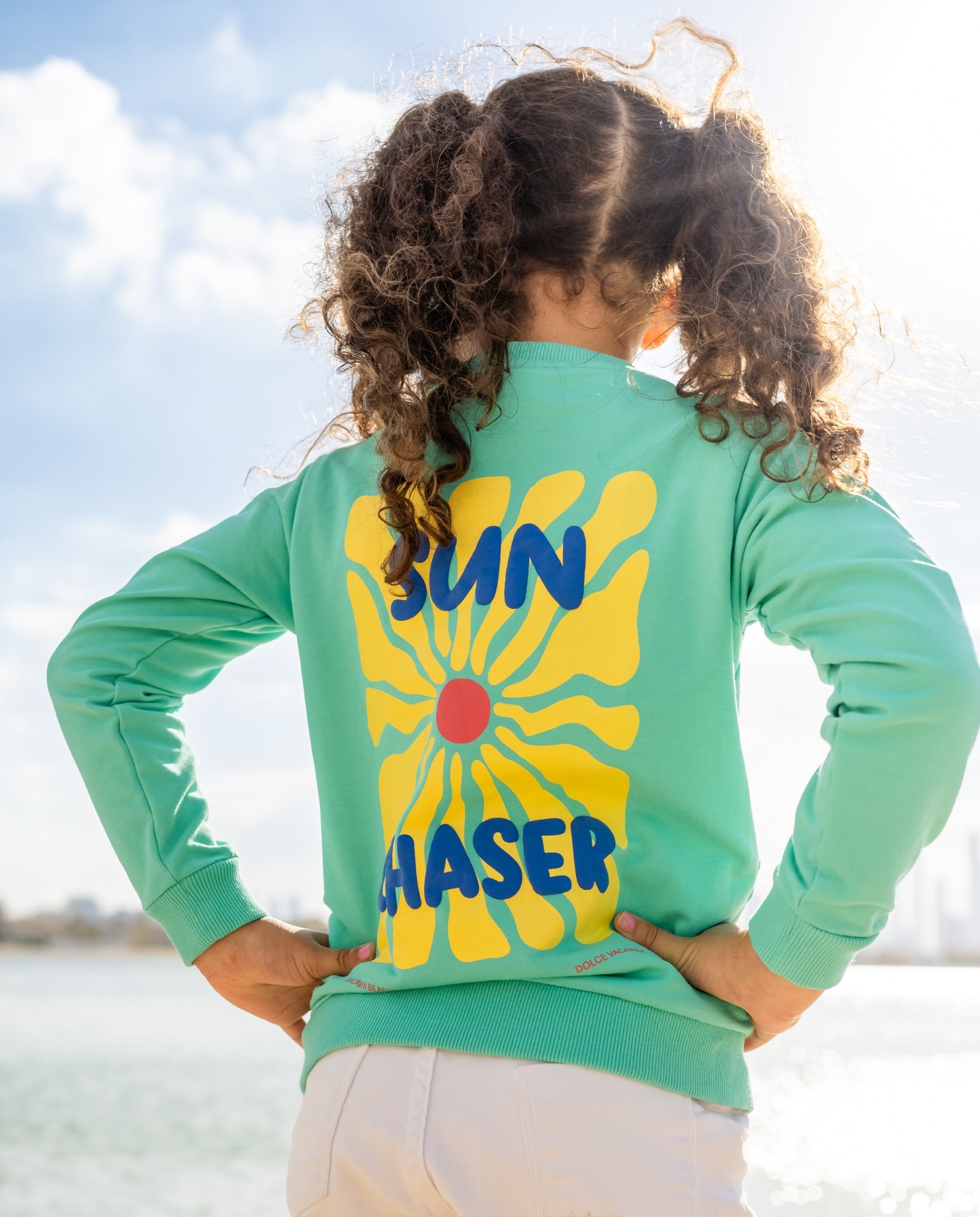 KIDS COTTON SWEATER - Sun Chaser