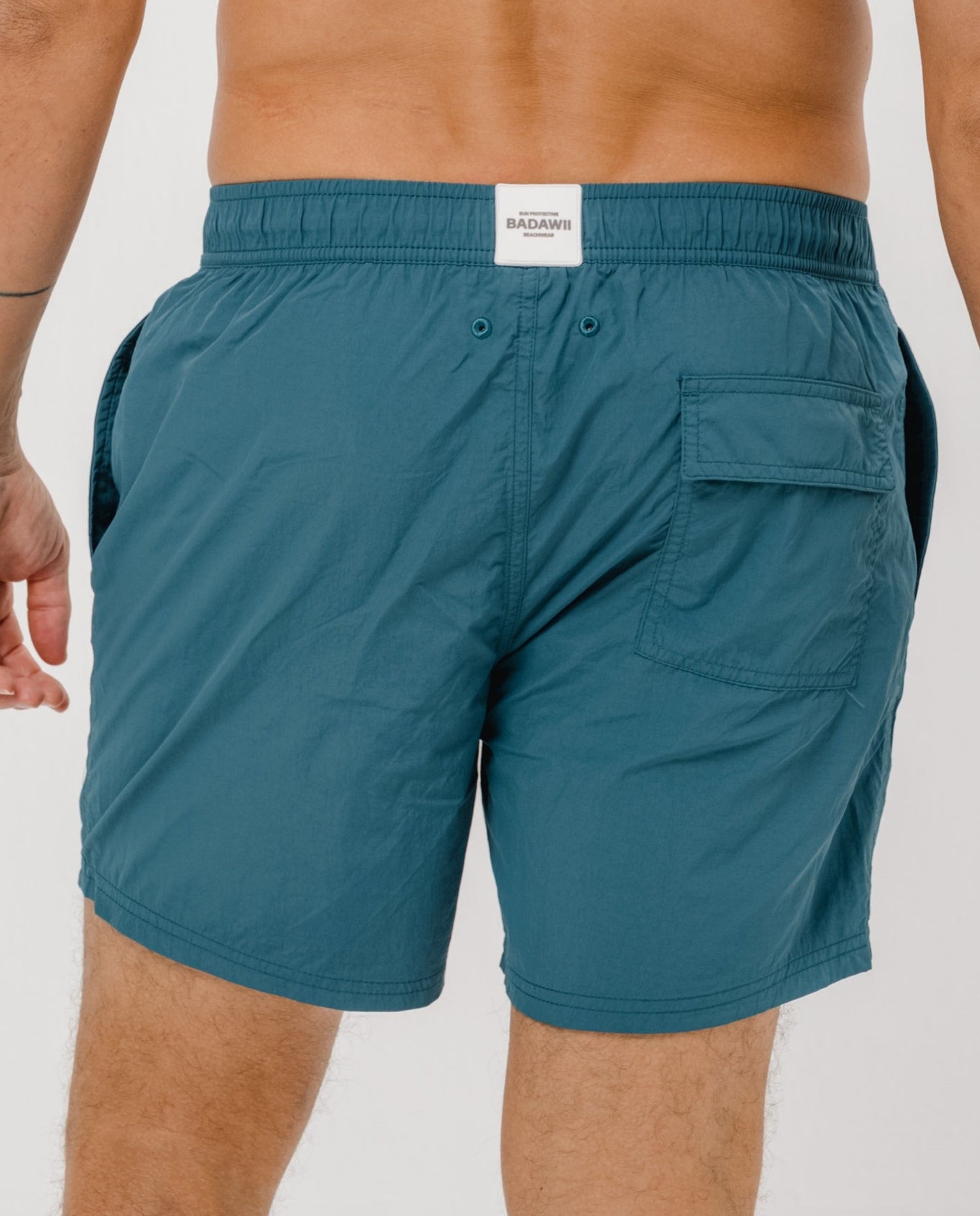 MEN SWIM SHORT - Solid Green
