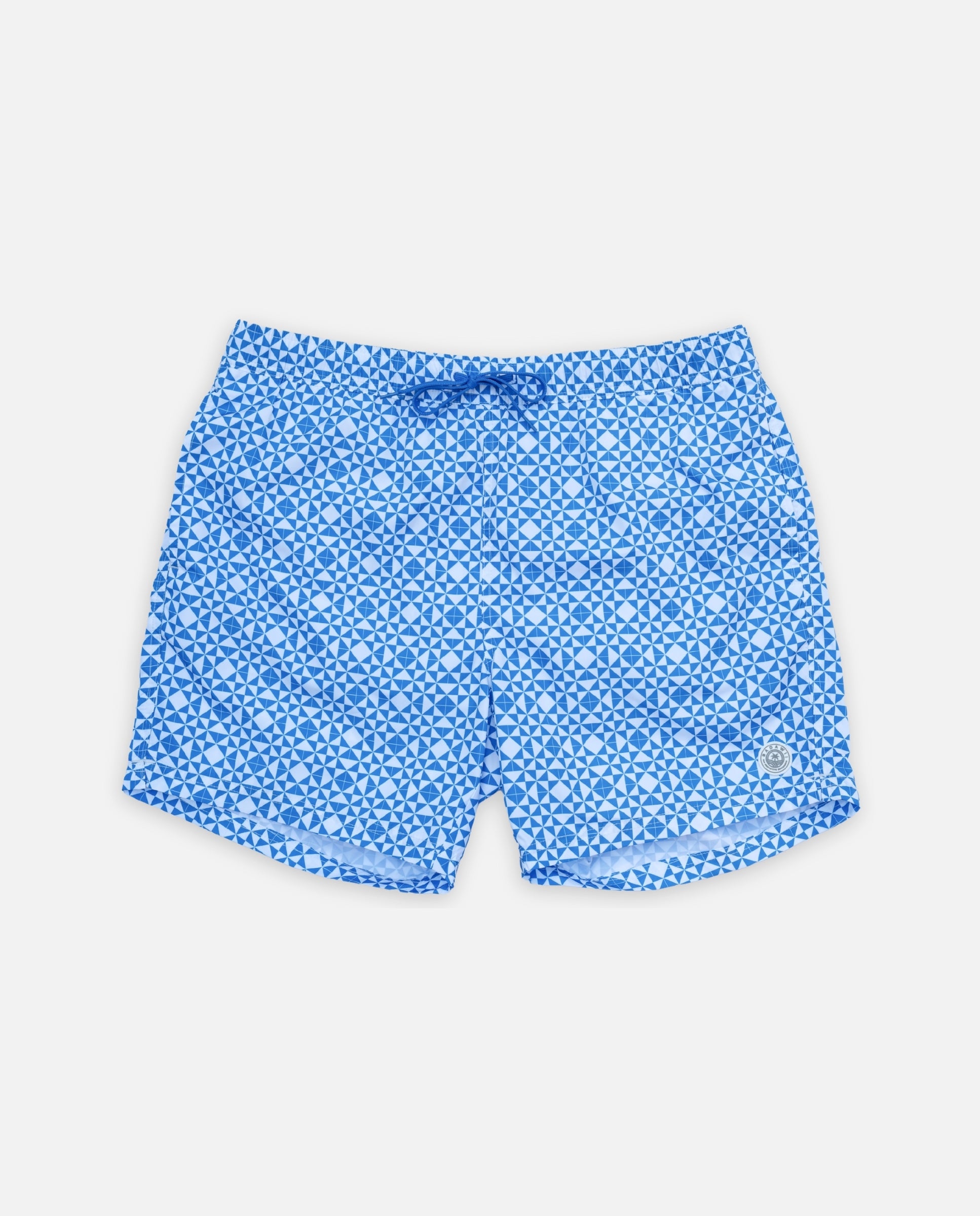 MEN SWIM SHORT - Mediterranean Tiles