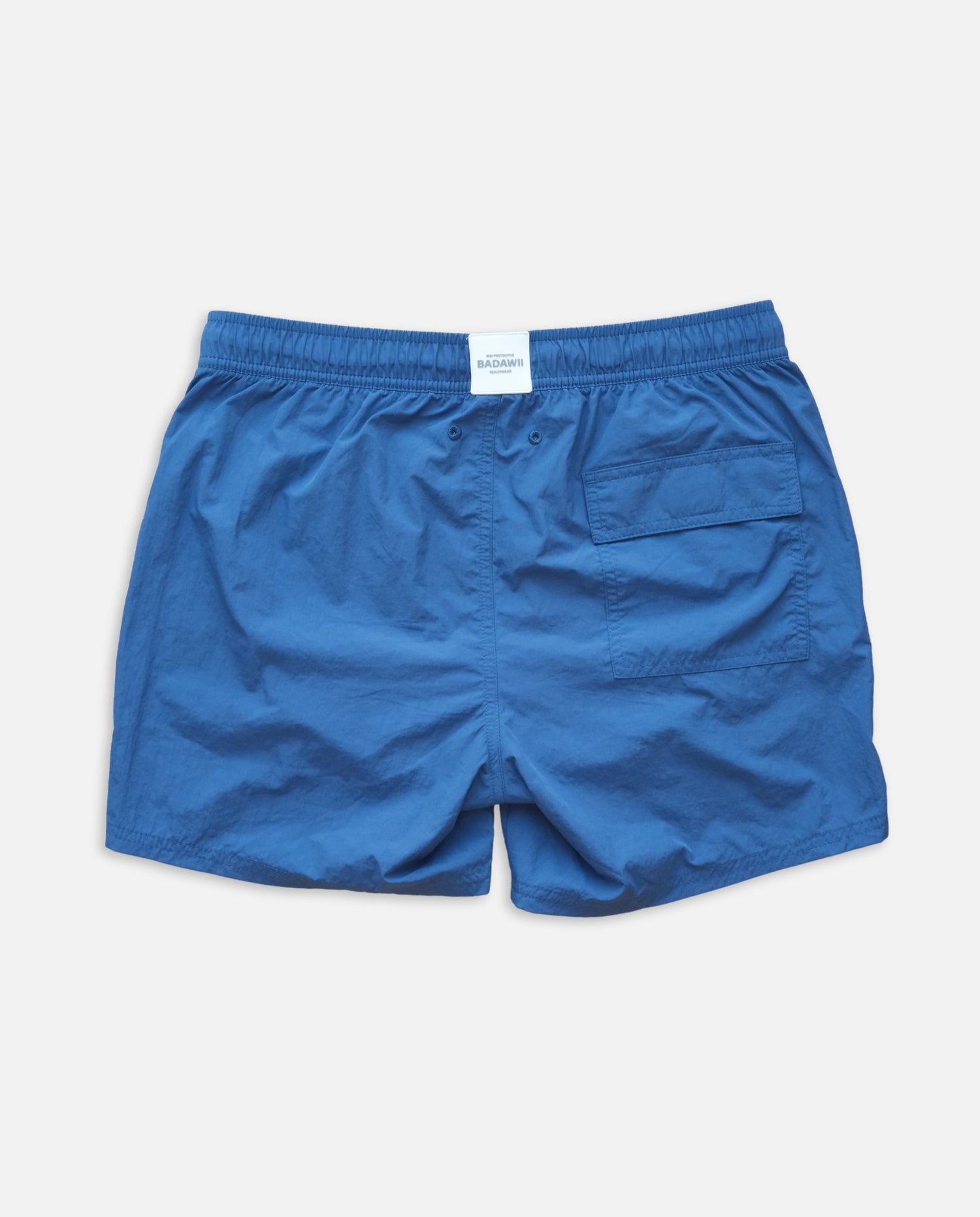 MEN SWIM SHORT - Solid Blue