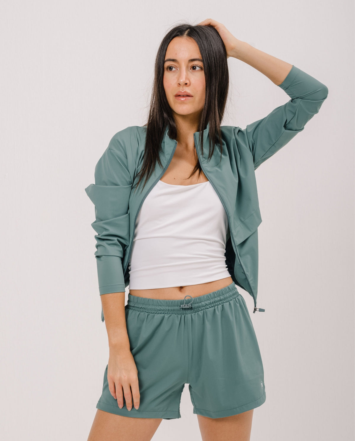 WOMAN ACTIVE+ SHORTS - Sage Green