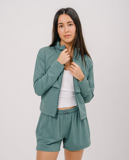 WOMAN ACTIVE+ JACKET - Sage Green