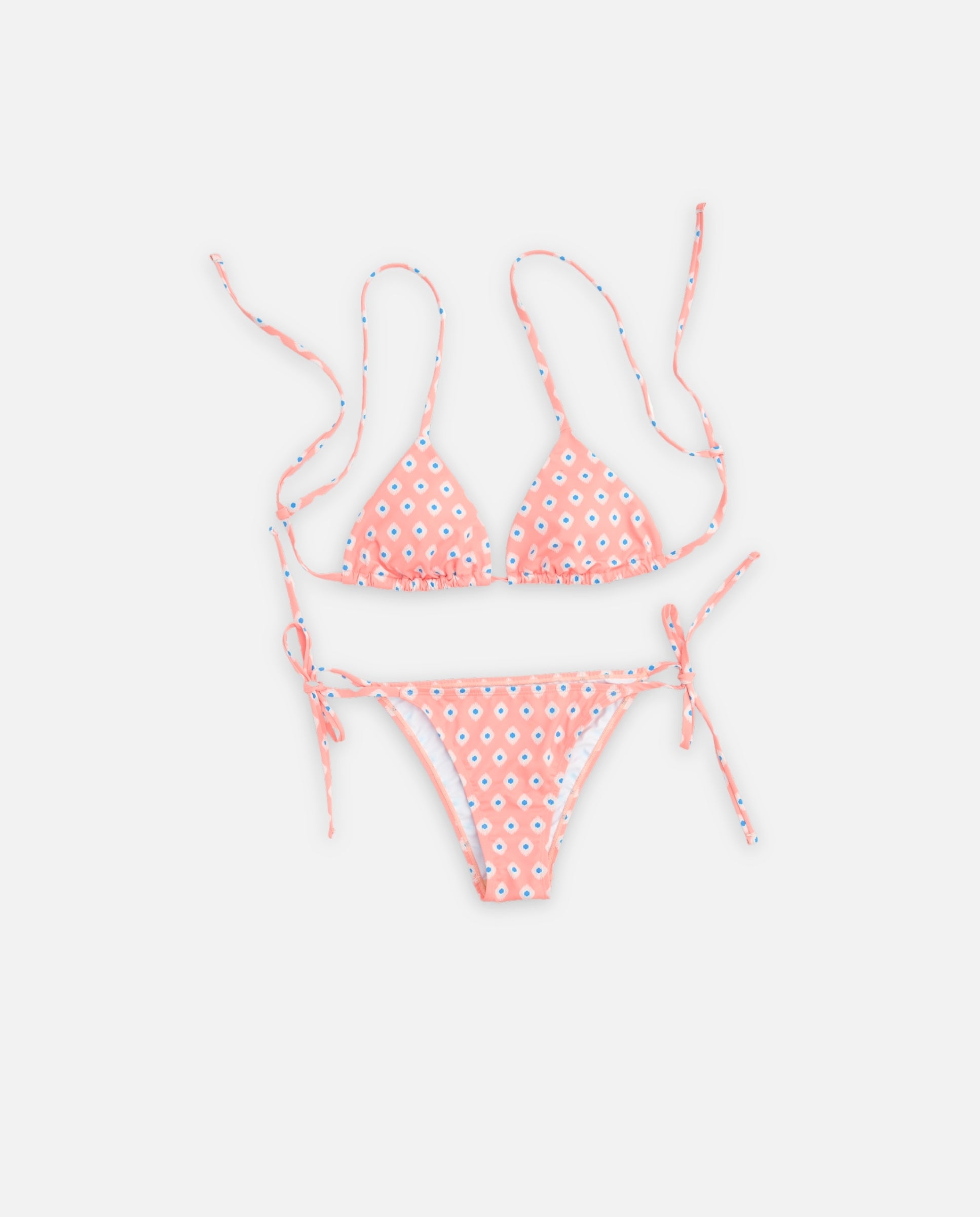 WOMAN BIKINI - Peach Mosaic