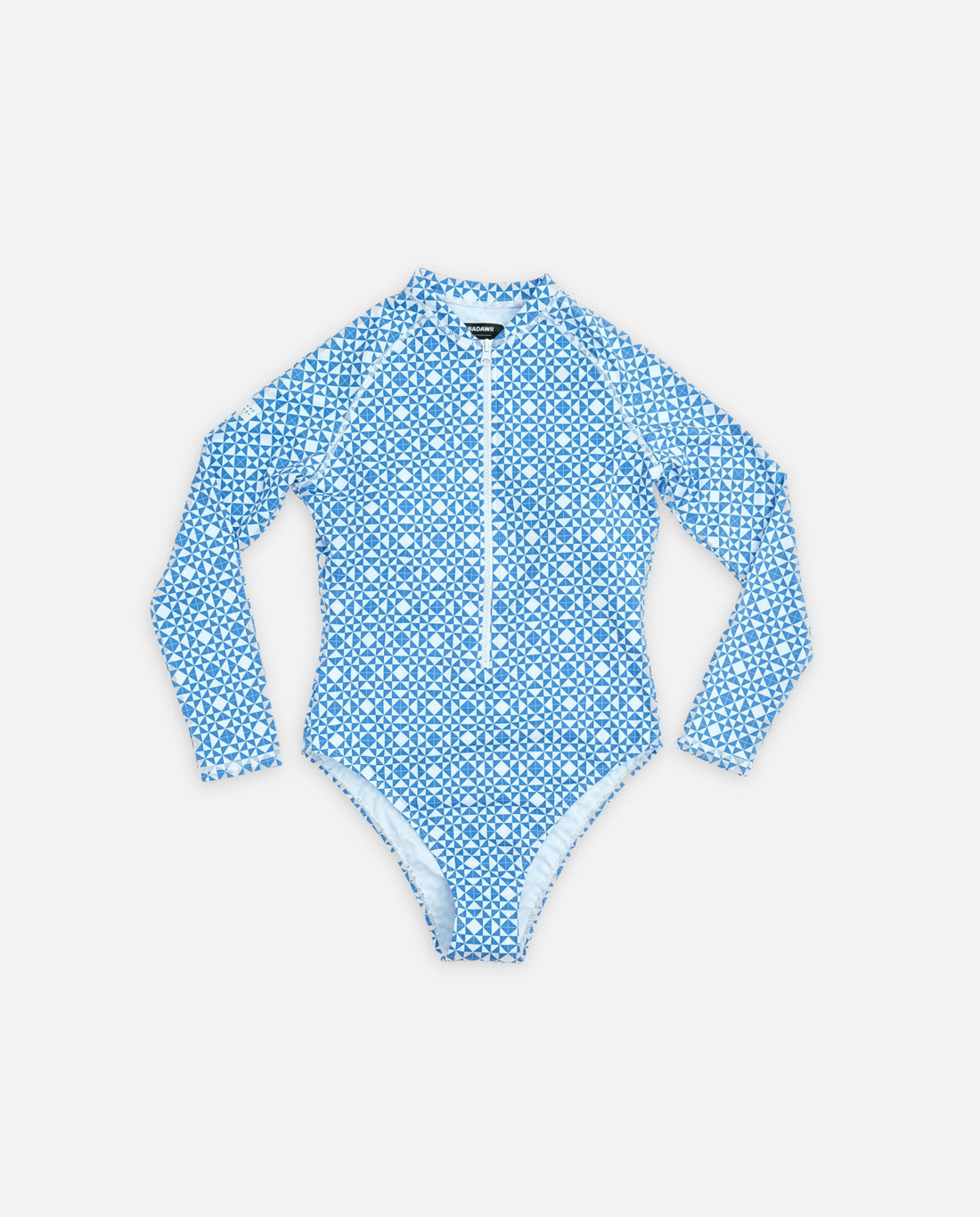 WOMAN SWIMSUIT LONG SLEEVE - Mediterranean Tiles