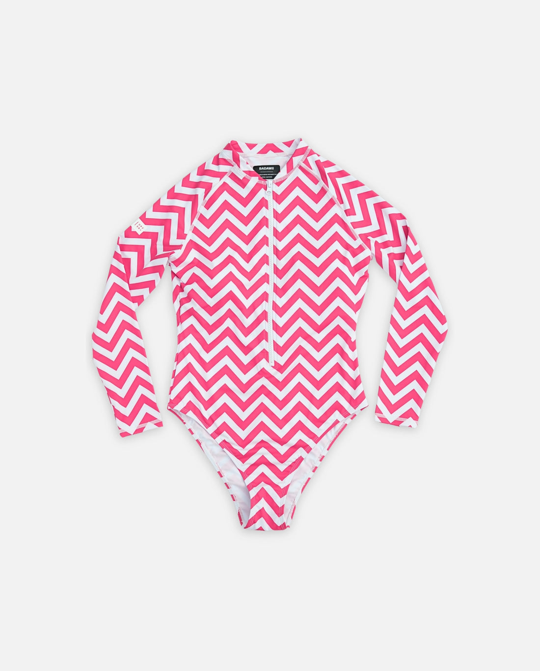 WOMAN SWIMSUIT LONG SLEEVE - Zigzag Riviera