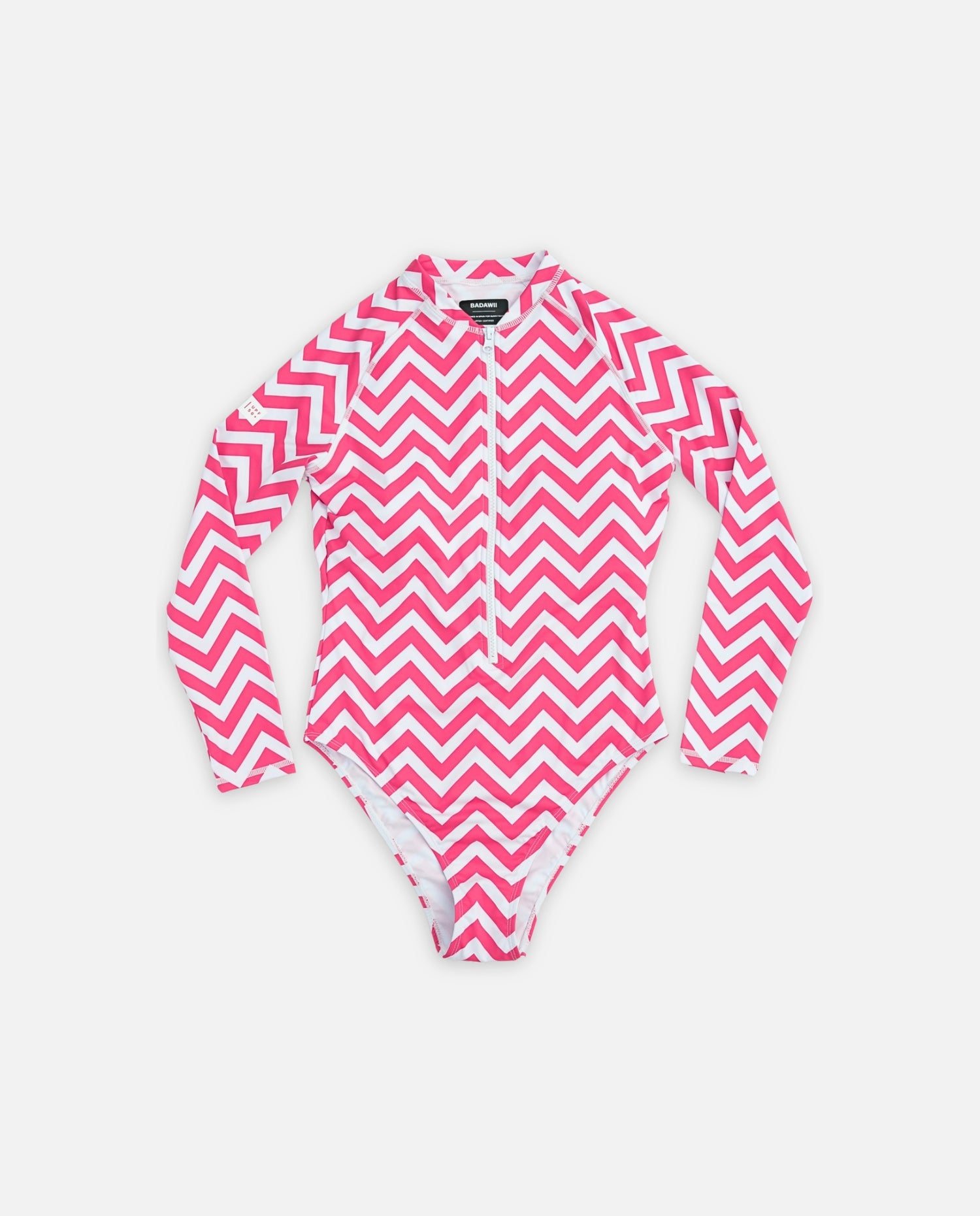 WOMAN SWIMSUIT LONG SLEEVE - Zigzag Riviera