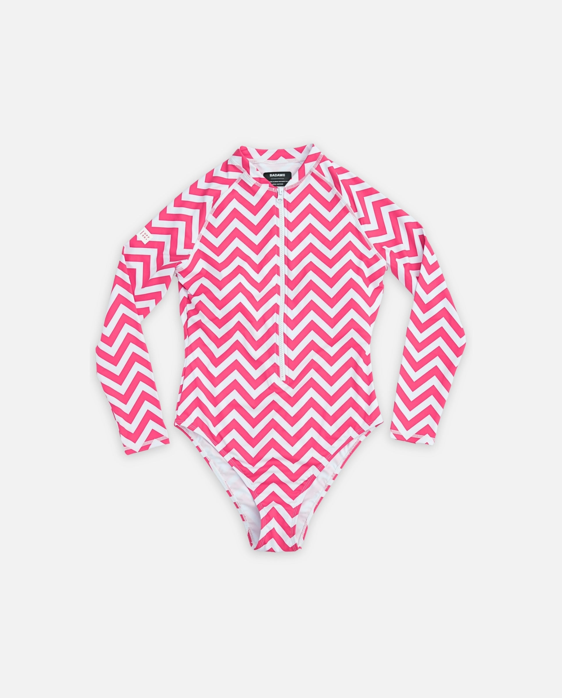 WOMAN SWIMSUIT LONG SLEEVE - Zigzag Riviera