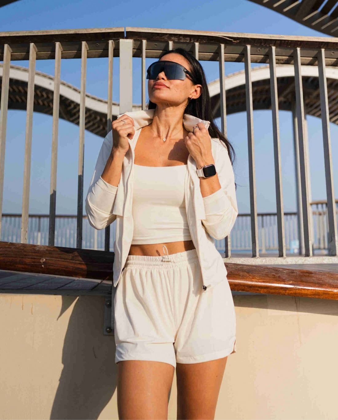 WOMAN ACTIVE+ SHORTS - Arctic White