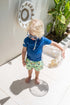 Kids UV T-Shirt - Short sleeve - Deep Blue - Badawii UAE