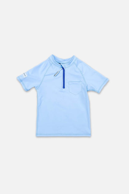 Kids UV T-Shirt - Short sleeve - Fresh Blue - Badawii UAE
