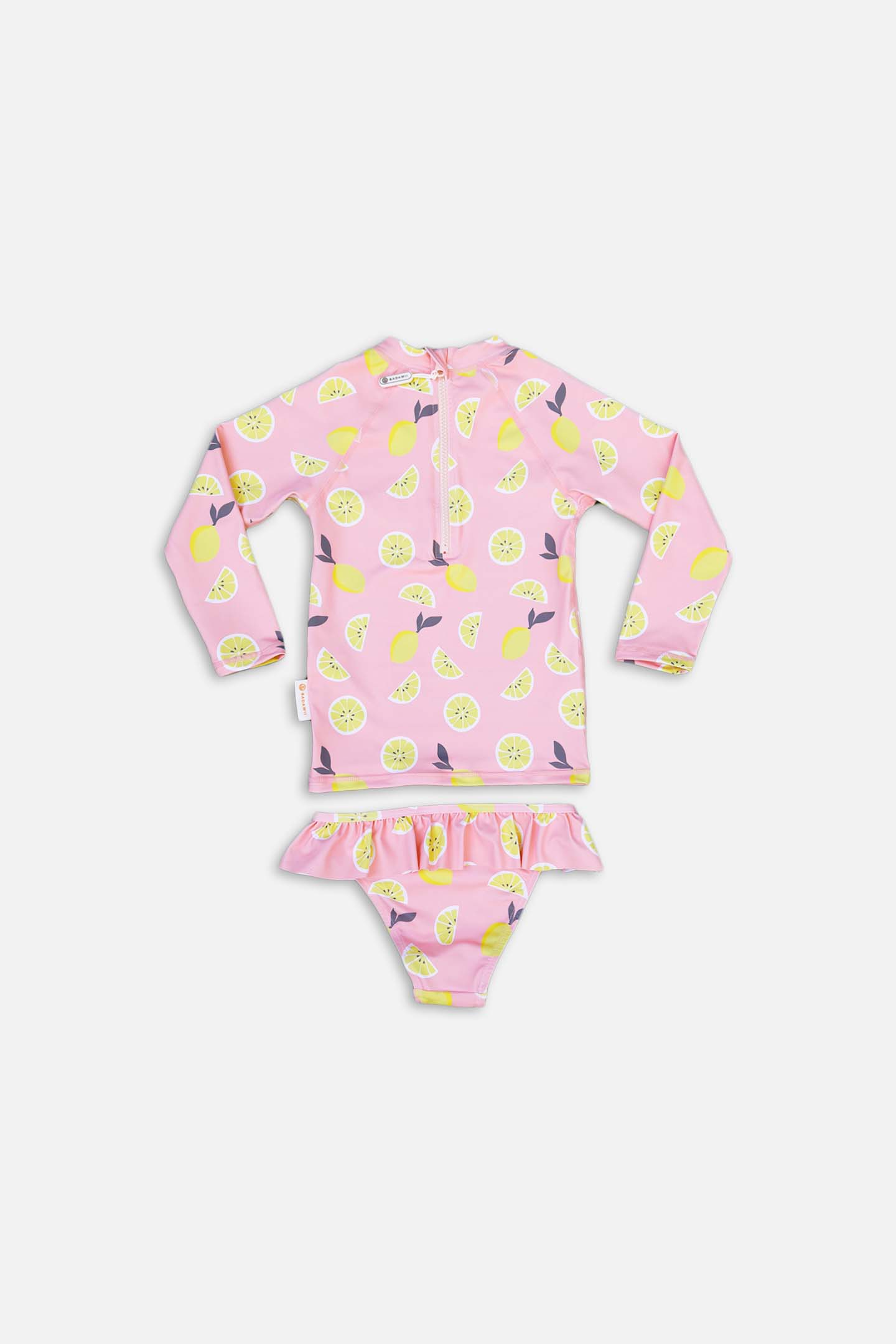 Girl swimsuit 2 piece - Pink Lemonade - Badawii UAE