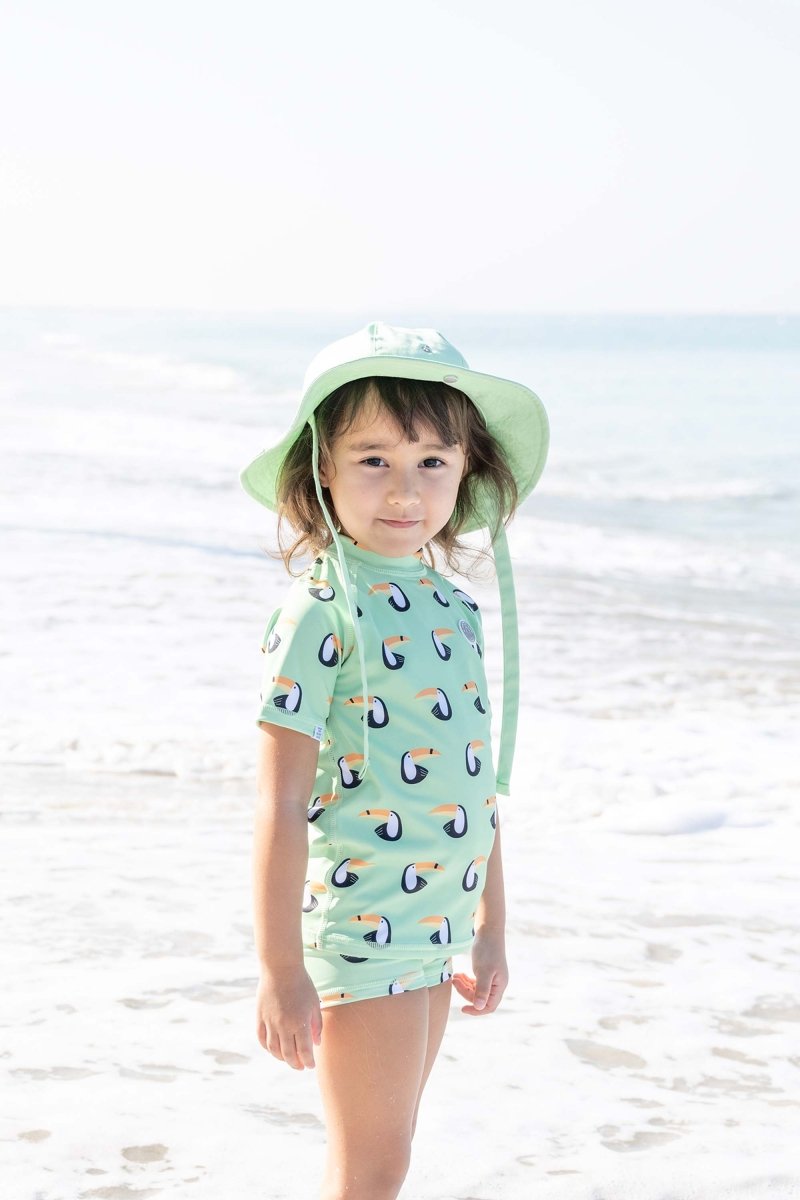 Baby &amp; Kids Sun Hat - Mint Green - Badawii UAE