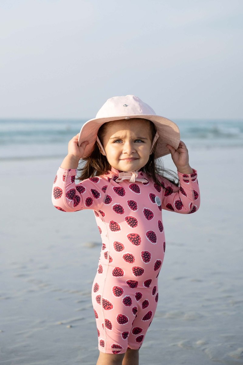 Baby Kids Sun Hat Summer Pink