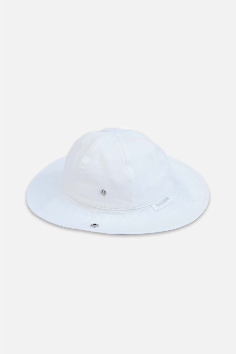 Baby &amp; Kids Sun Hat - White - Badawii UAE