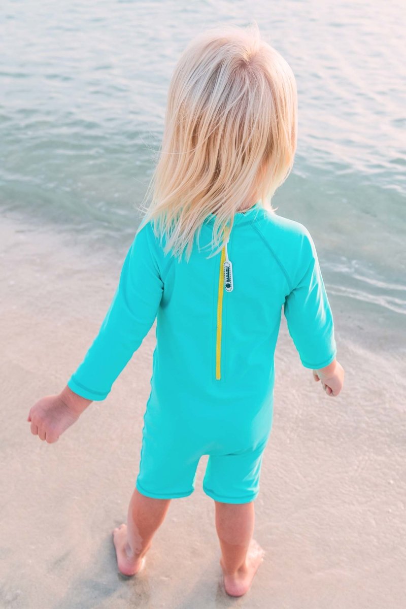 Baby swimsuit - Aqua green - Badawii Beachwear