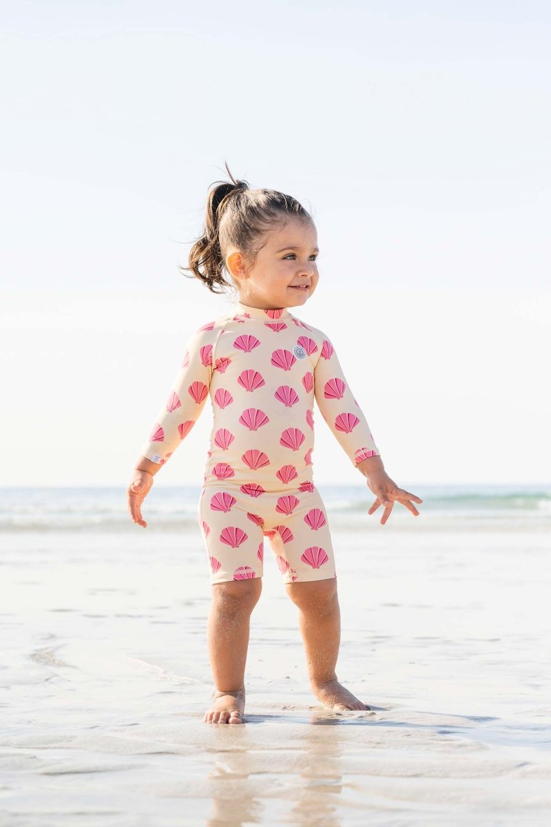 Baby Swimsuit - Beach Shells - Badawii UAE