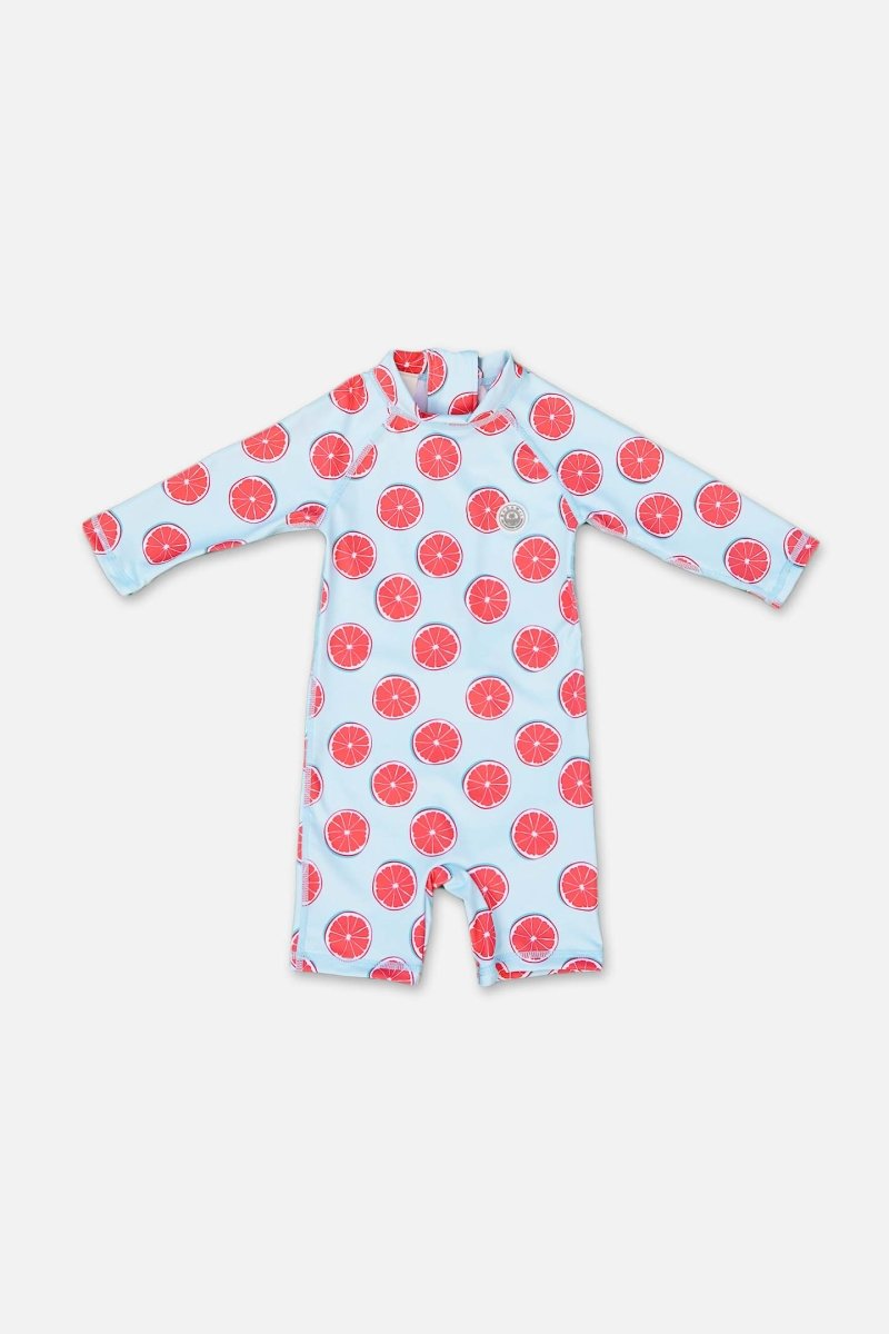 Baby Swimsuit - Sweet Pomelo Light blue - Badawii UAE