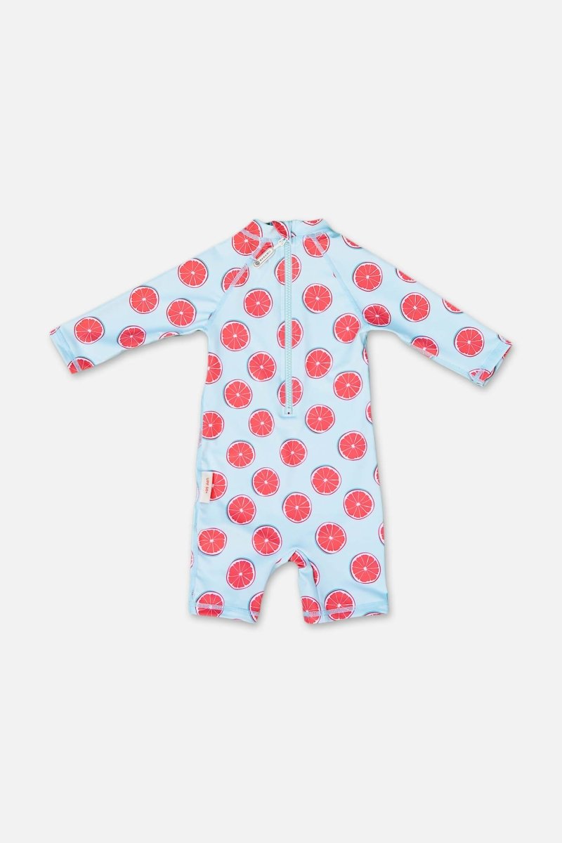 Baby Swimsuit - Sweet Pomelo Light blue - Badawii UAE