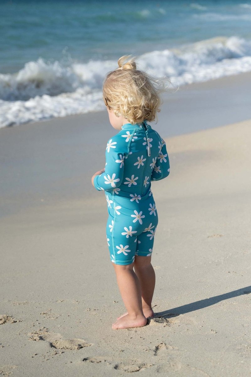 Baby Swimsuit - Tropical Flower - Badawii UAE