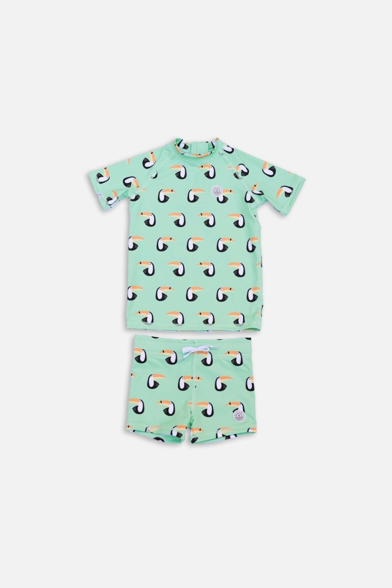 Boy set 2 piece set - Toucan Paradise - Badawii UAE