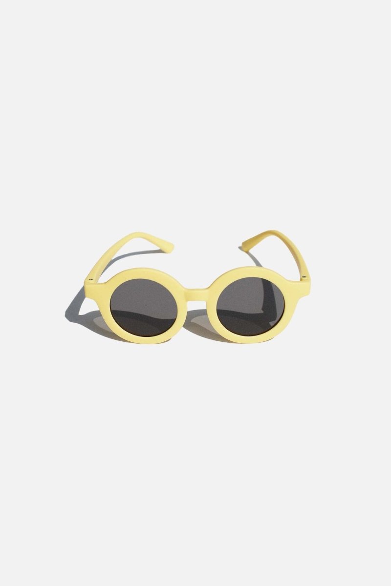 Flexible Kids Sunglasses - Yellow - Badawii UAE