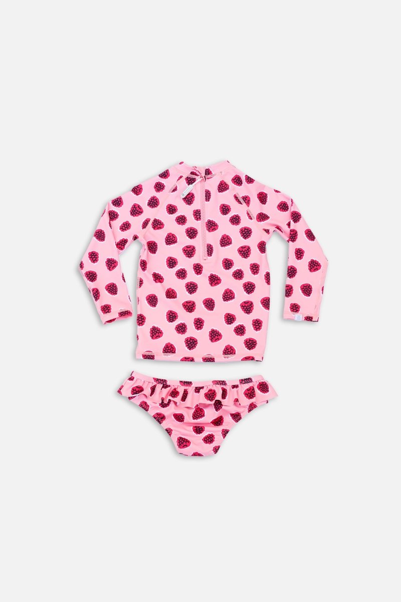 Girl swimsuit 2 piece set - Wild Berries - Badawii UAE