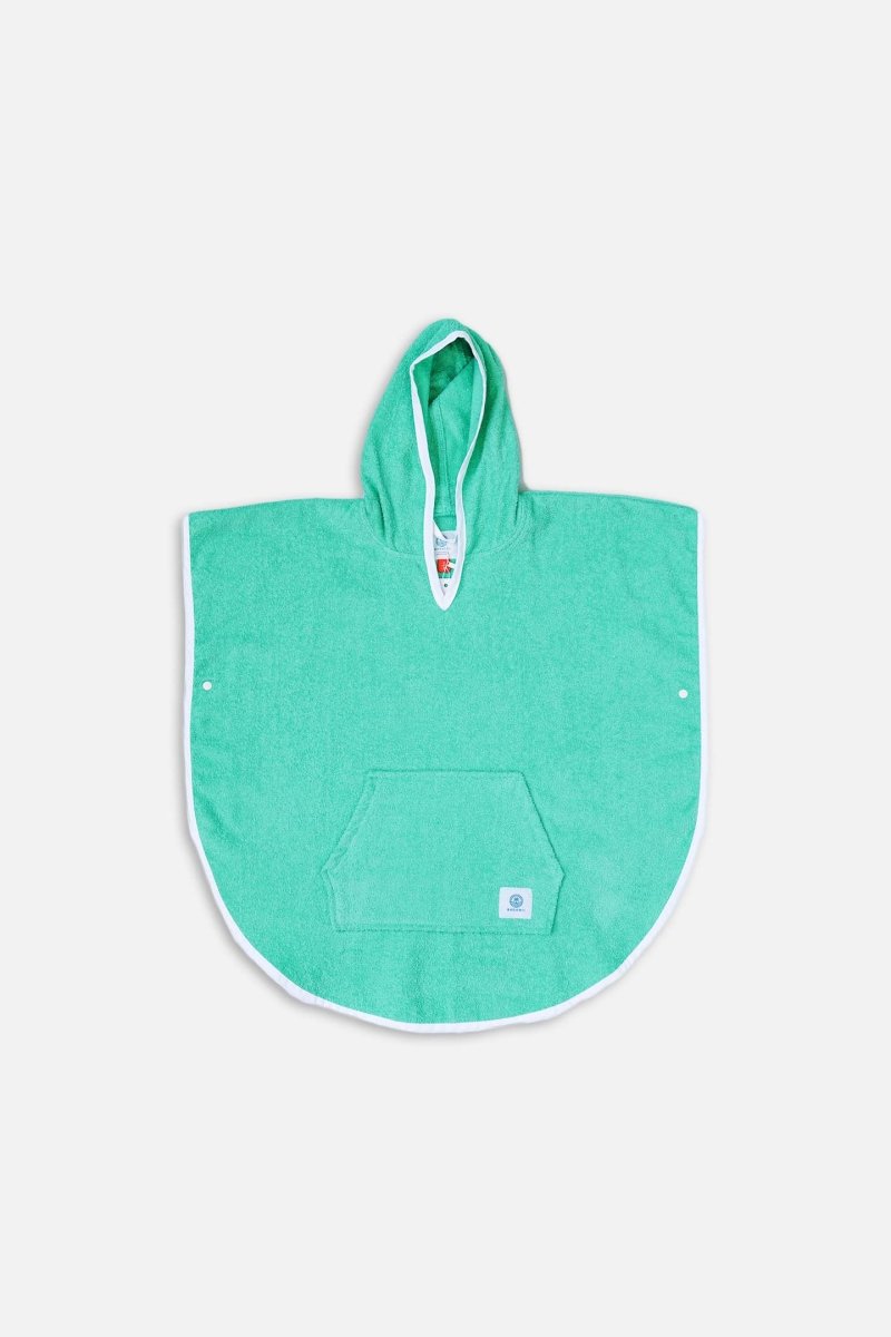 Kids Poncho - Biscay Green - Badawii Beachwear