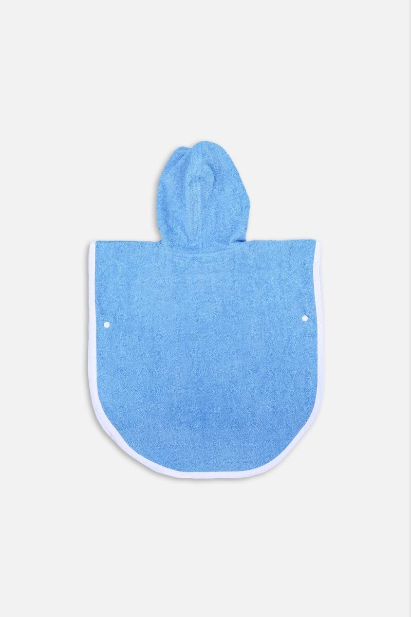 Kids Poncho - Deep Blue Sea - Badawii Beachwear