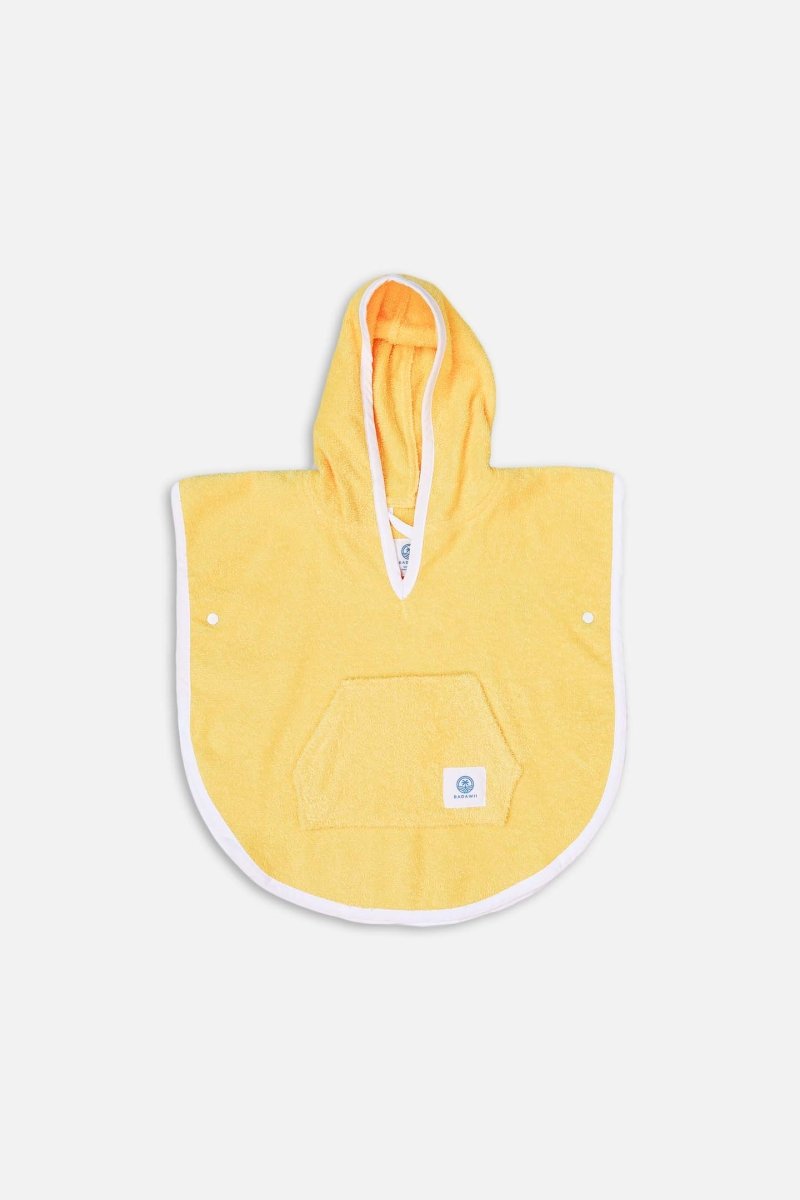 Kids Poncho - Sunshine Yellow - Badawii Beachwear