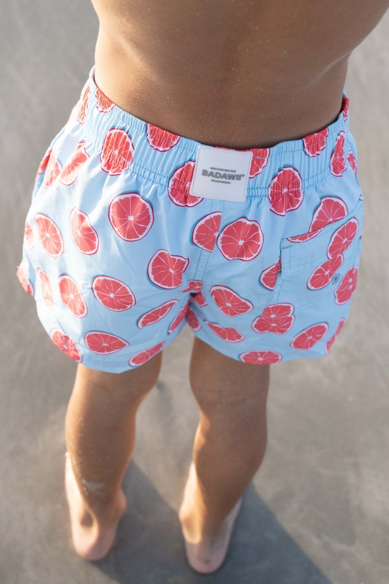 Kids Swim Shorts - Sweet Pomelo light blue - Badawii UAE