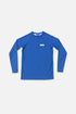 Men Rash guard - Long sleeve - Deep Blue - Badawii UAE