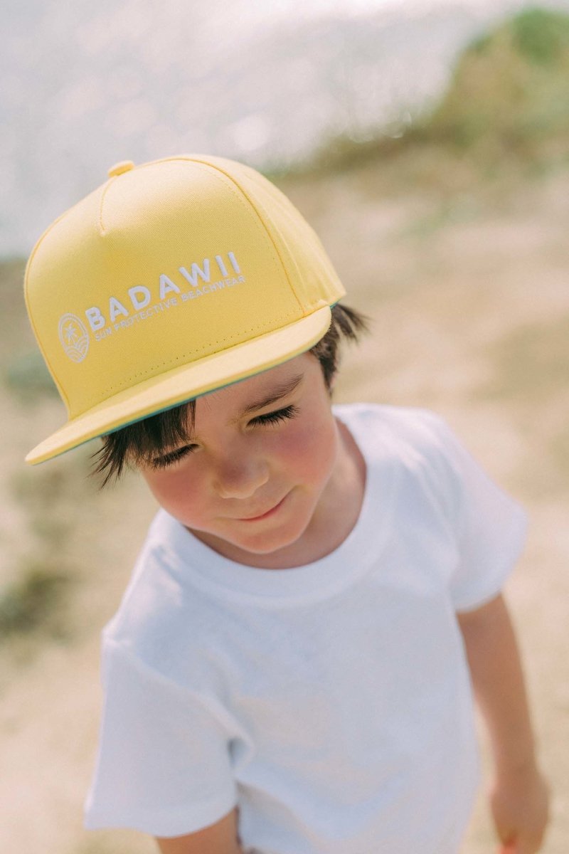 Snapback cap - Yellow - Badawii Beachwear