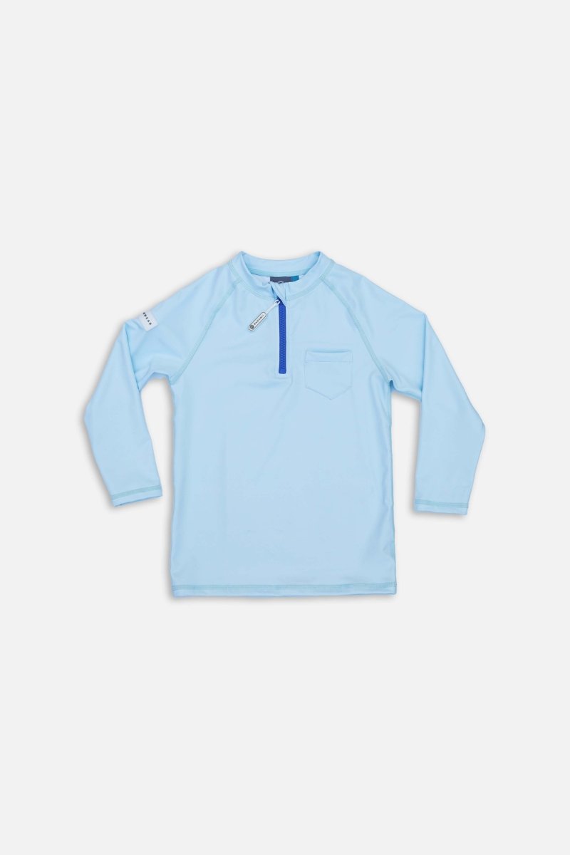 UV TEE - Long sleeve - Fresh Blue - Badawii UAE