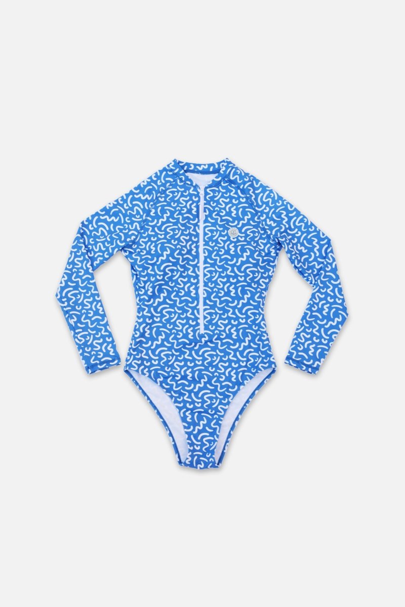 Woman swimsuit - Long sleeve - Ocean Vibes - Badawii UAE